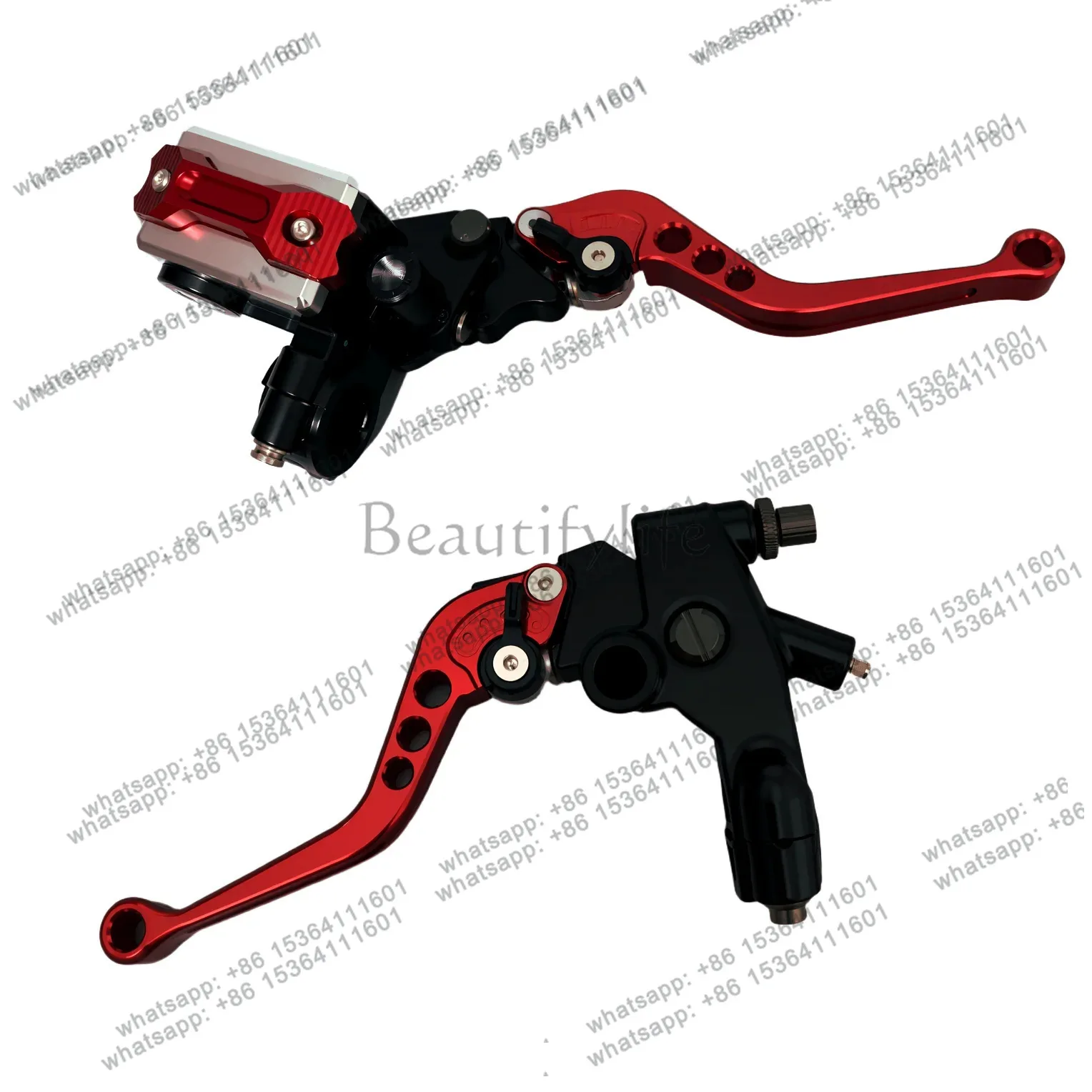 

Motorcycle modification accessories 22mm CNC upper pump clutch brake assembly