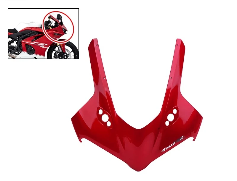 

Kaiyue 450RR front mud shield guard fixed wind wing shell blazing white 23 performance versions