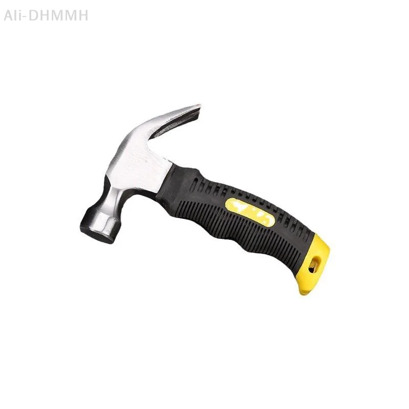 1Pcs Multi-function Woodworking Nail Wooden Handle Shock Absorption High Carbon Steel Claw Hammer Durability Car Household Tool