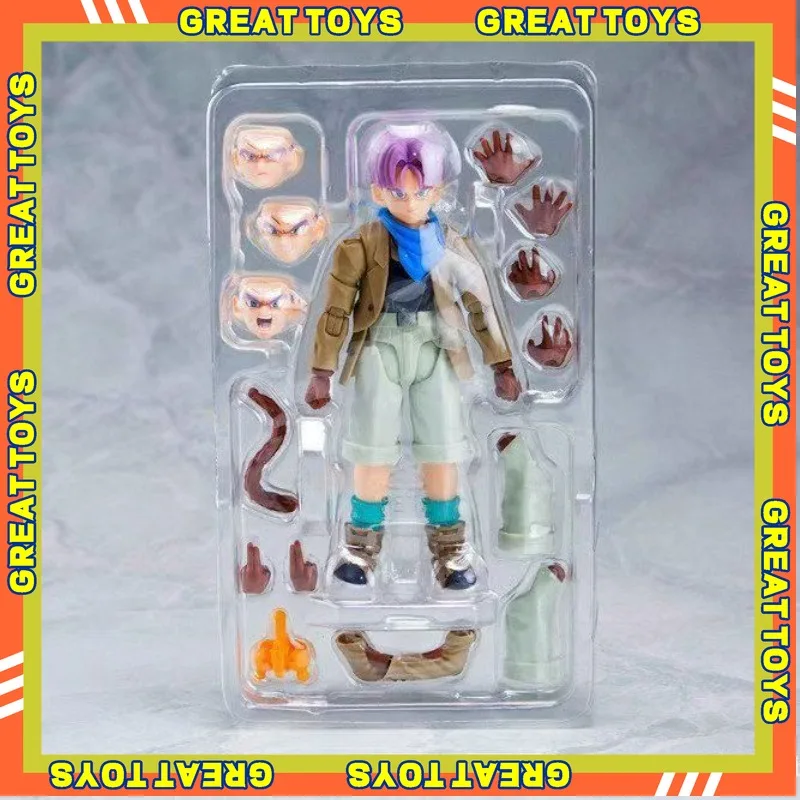 

Bandai Dragon Ball GT S.H.Figuarts SHF TRUNKS GT Аниме Коллекция Фигурки Модель Игрушки