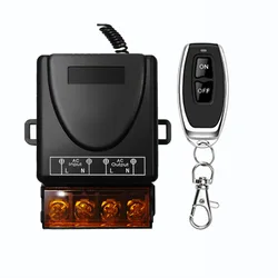 Wireless Remote Control Switch Motor Water Pump Wireless Switch Car Power Remote Control Switch 220V