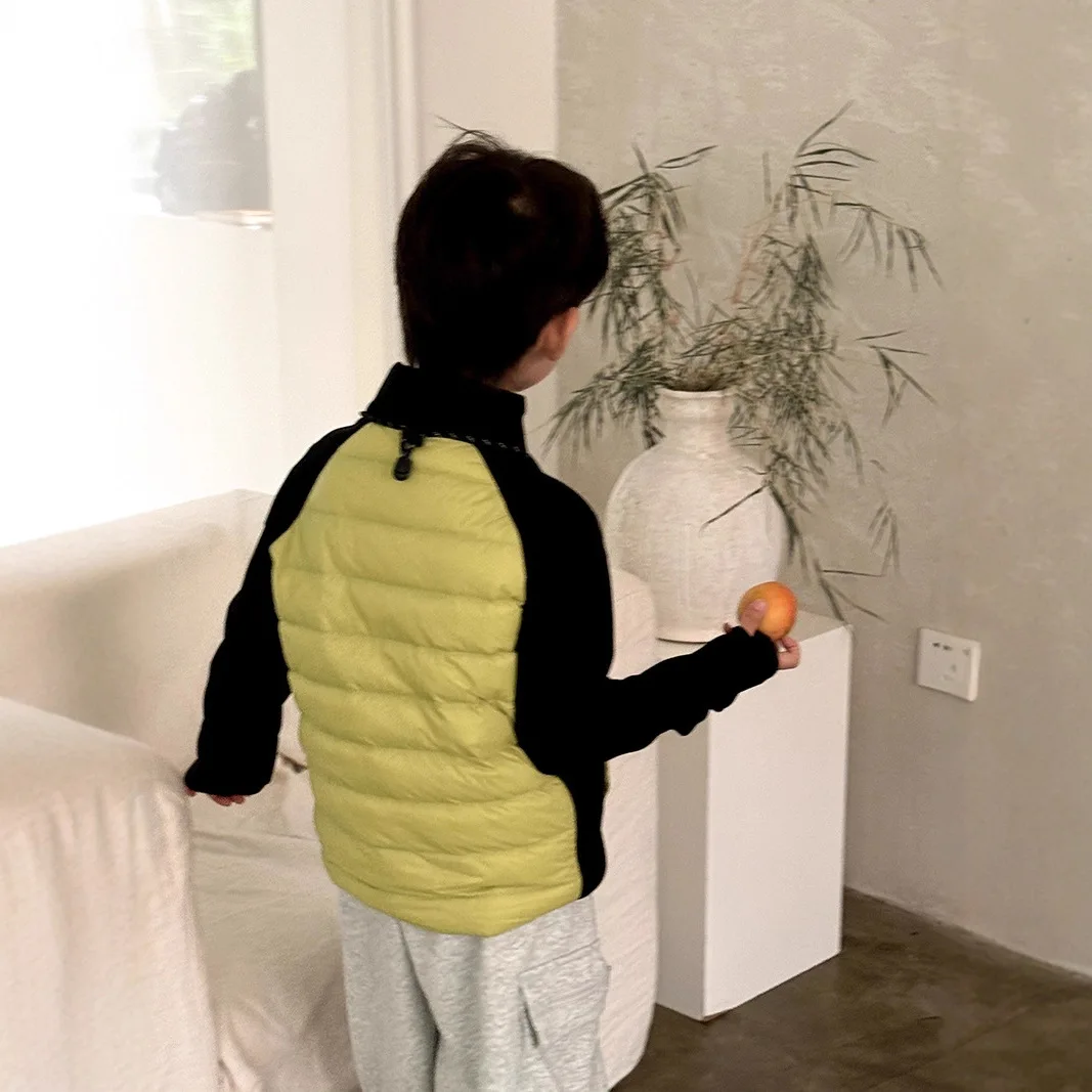 معطف شتوي بطبقة أساسية سترات خفيفة الوزن وبطانات داخلية عصرية للأولاد والبنات والأطفال متطابقة تمامًا مع المألوف