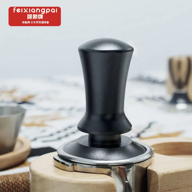 51/53/58mm Espresso Coffee Tamper Barista Coffee Tamper Dispensing Tool and Calibration Spring Pressed Powder Tools Accessories