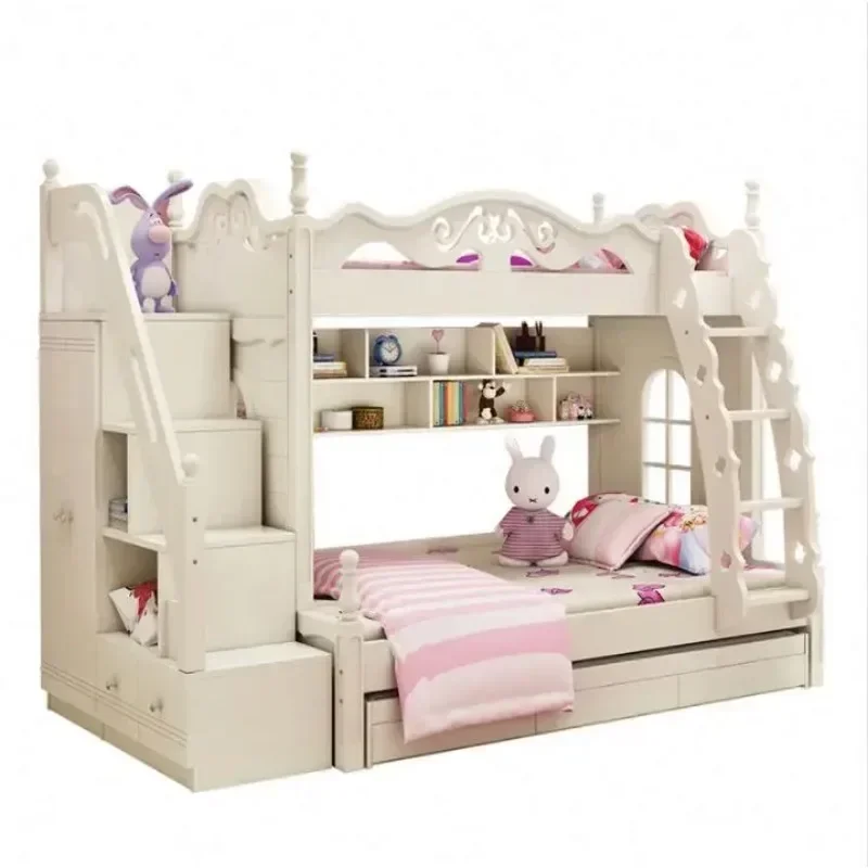 Newly designed children's bed princess castle bed dream multifunctional bunk bed