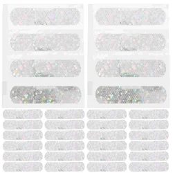 100Pcs Glitter Strips Bandages Portable Adhesive Bandages Convenient Wound Bandages