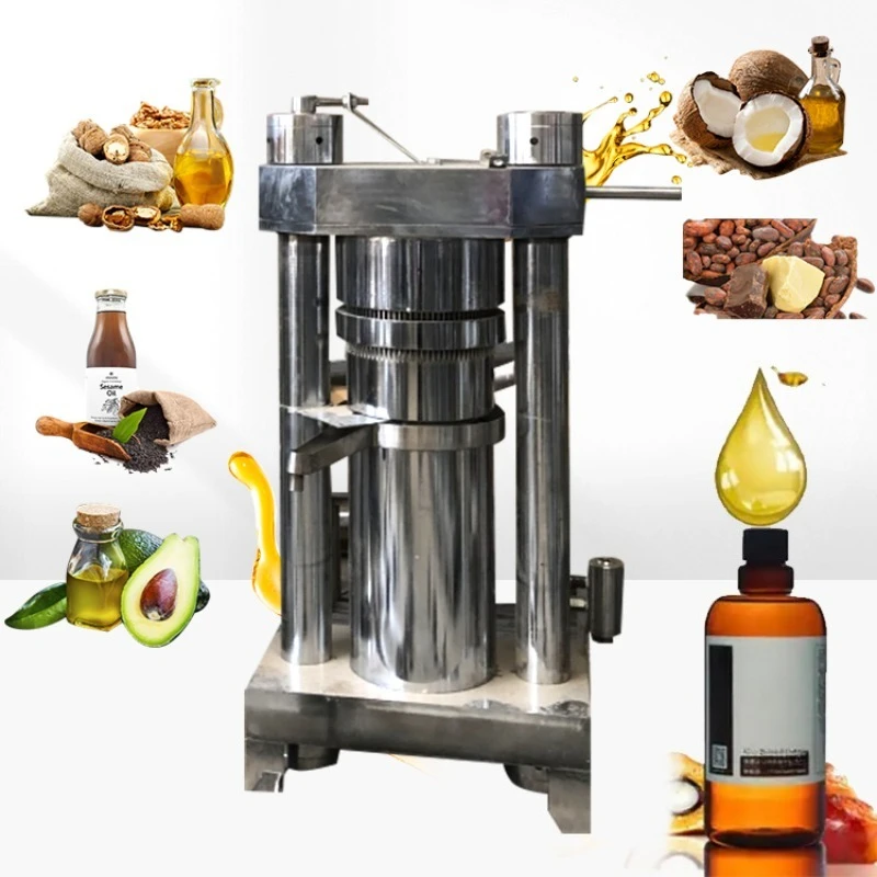 Commercial hydraulic press Hemp oil extractor Olive oil cold press