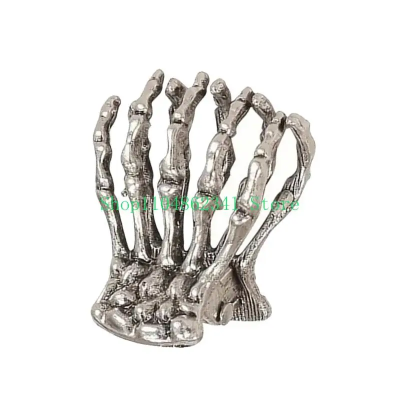 

5asd Skeleton Hair Clip Small Hair Claw Clip Fashion Cool Adornment Catch Princess Barrettes Hair Styling Tool Ornaments