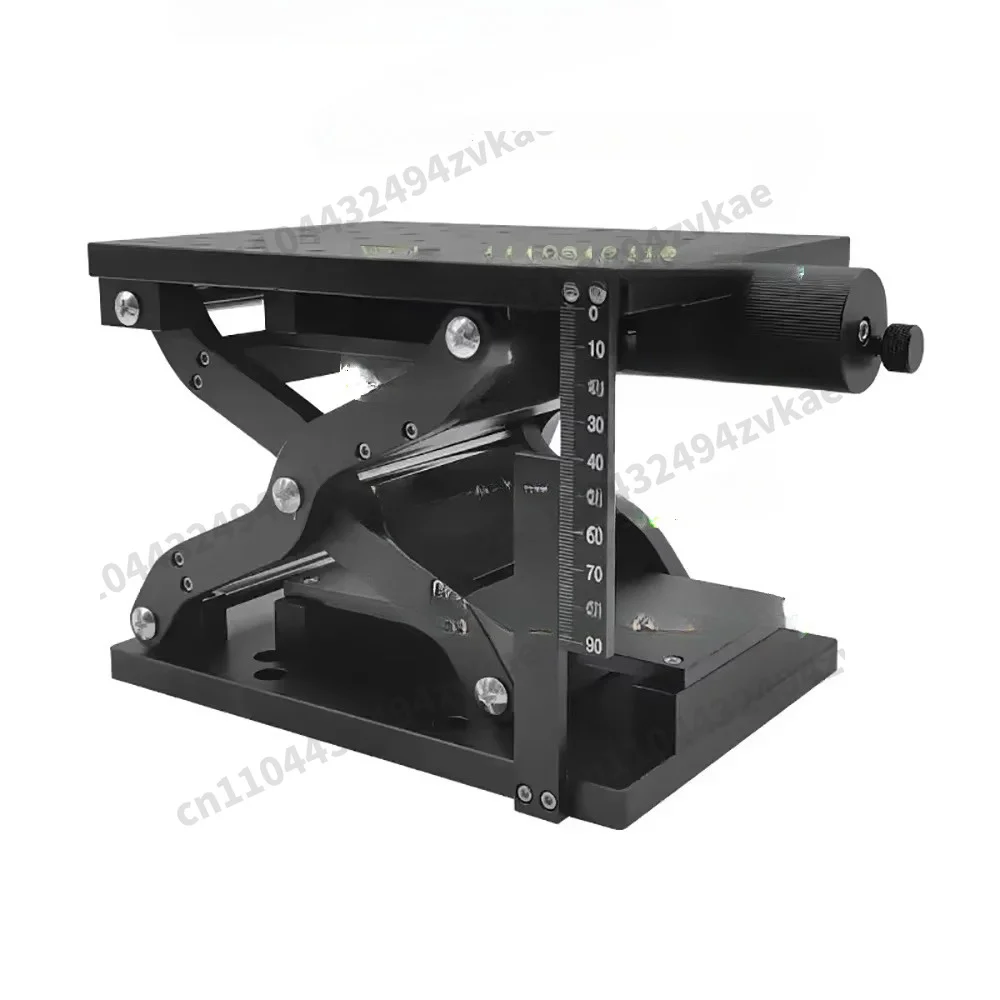 Lifter Table With Scale Stroke 120MM HYHTZ210High Precision Lifting Platform 210x150MM Z Axis Manual Displacement