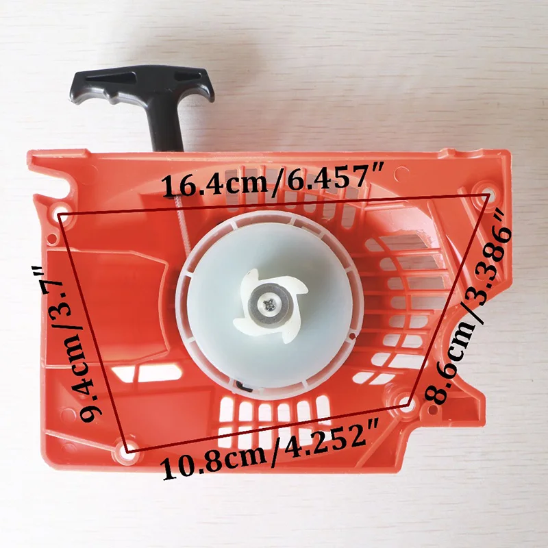 Tool Chainsaw Starter 52cc Easy Installation Easy installation Garden Outdoor Parts Red Replacement 45 52 5800