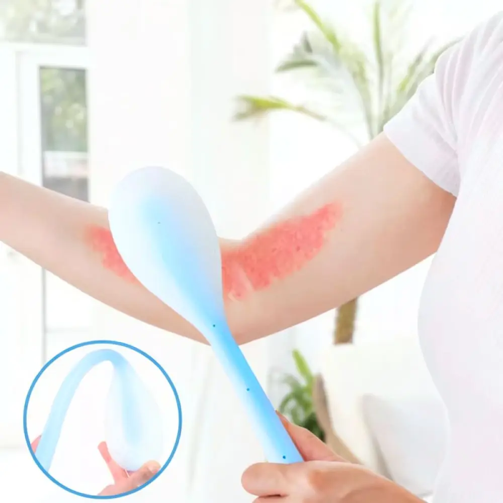 Manual Body Massage Hammer Silicone Patting Tool Meridians Relaxation Device For Back Neck Shoulder Fatigue Relief Health Care
