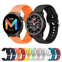 22mm 20mm Silicone Wristband For Xiaomi Youpin Mibro X1/A1 Watch Sport Band For Mibro Lite2 / Air / Color / Lite Men Bracelet