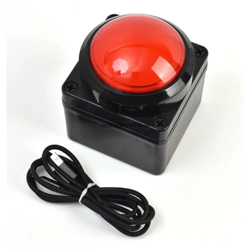 100MM USB Custom Button Remote Control Buzzer Switch  Computer Mouse Shortcut Keyboard 2m