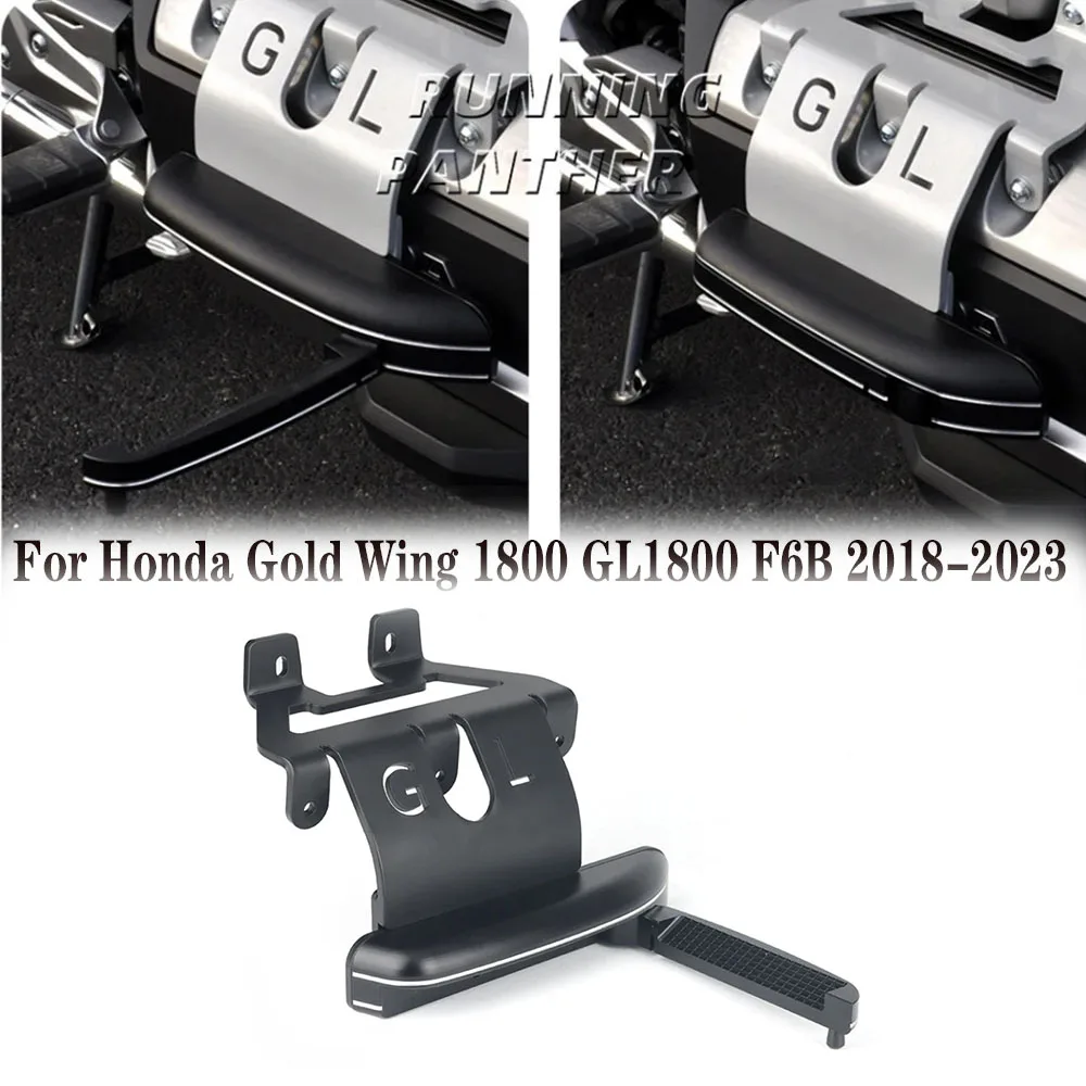 

Motorcycle Adjustable Foldable Foot Pedal Pegs Engine Protection Cover Footrest For Honda Gold Wing 1800 GL1800 F6B 2018-2023