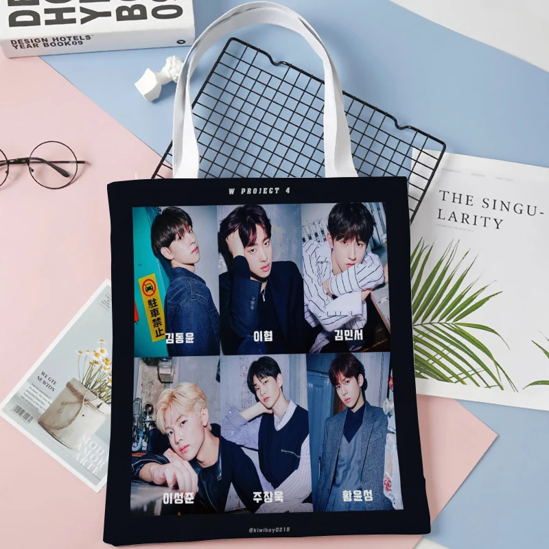 

Zerobaseone Shopping Bag Linen Fabric Harajuku School Women Shoulder Bag Large-capacity Casual Punk Vintage Handbag 6.5WJY