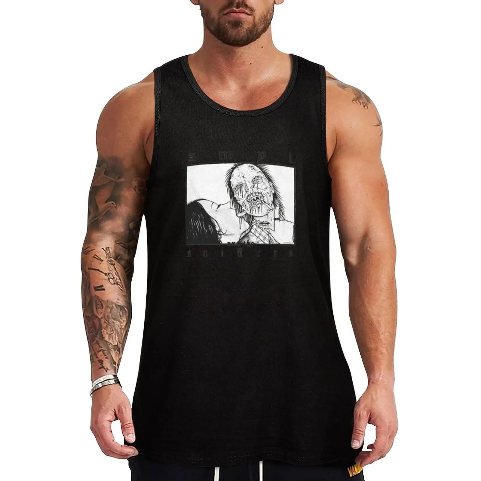 

amyl and the sniffers Tank Top Sleeveless men training weight vest Vests gym wear men