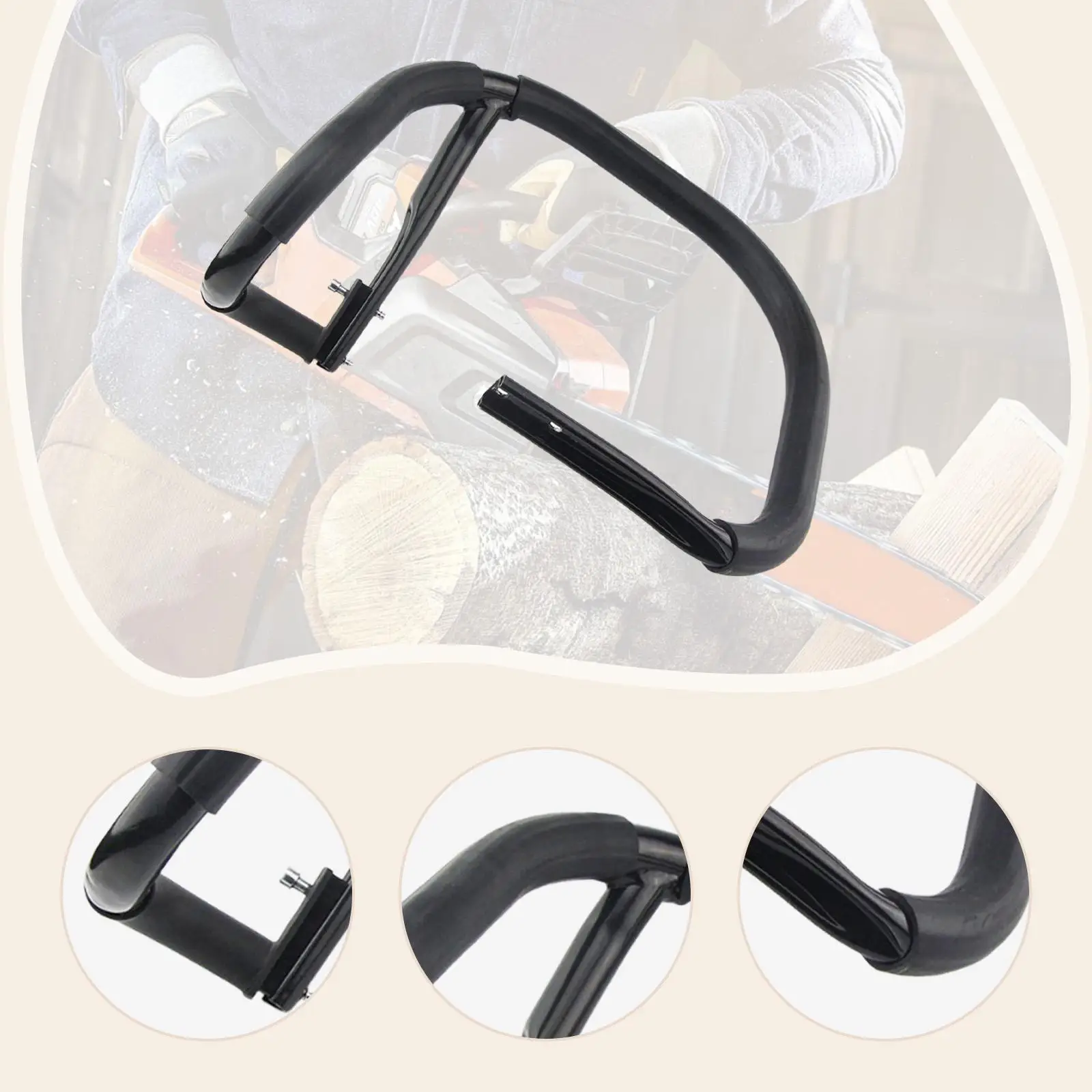 Chainsaw Handle Bar Chainsaw Part Professional Replacement Front Handle