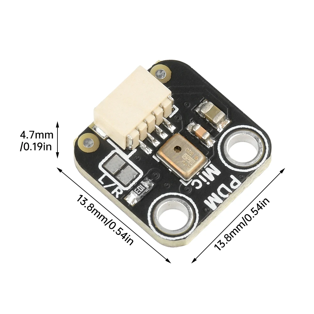 1Pcs Digital PDM MEMS Microphone Breakout Module 1.8V To 3.3V Small Omnidirectional Microphone with JST SH Connector