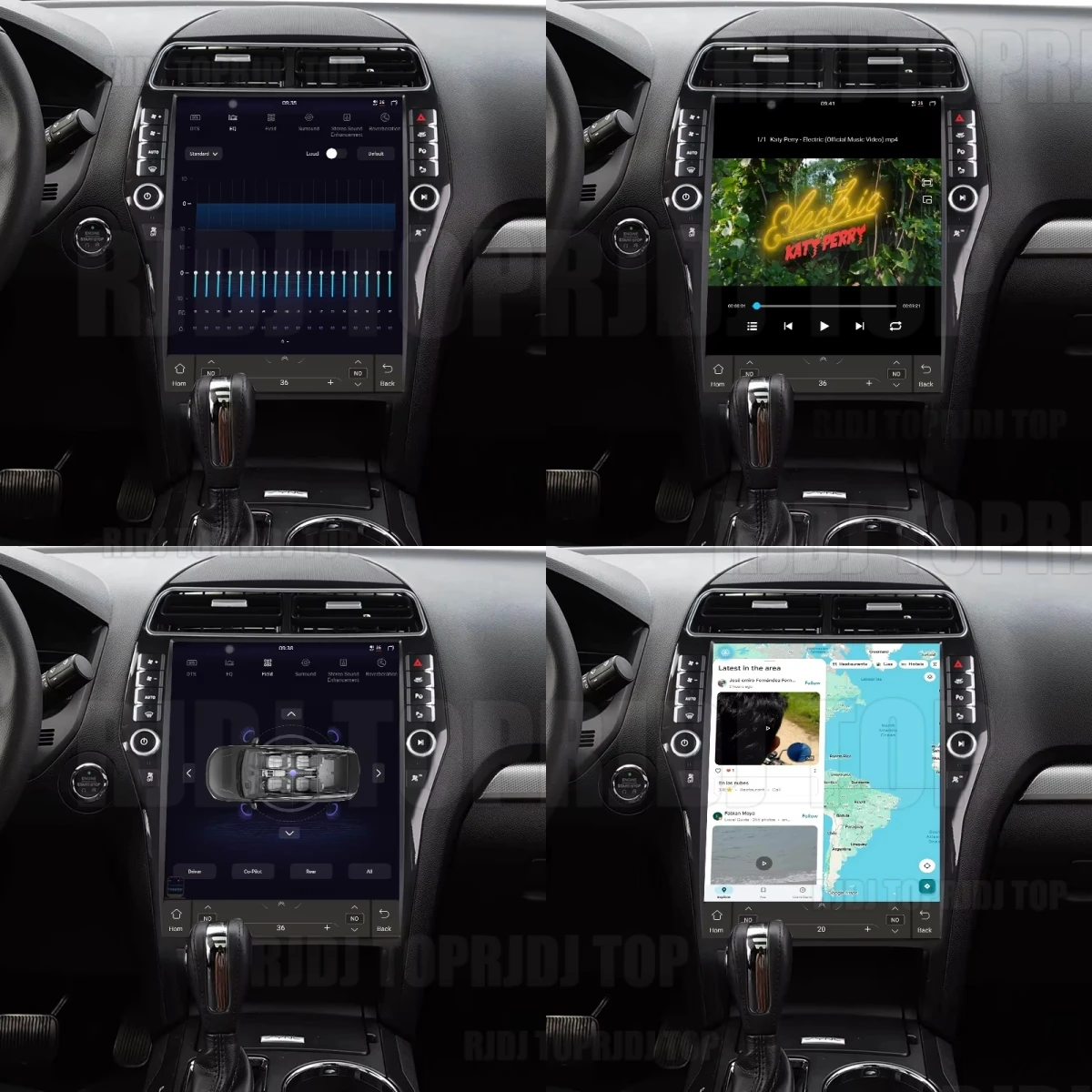 16.2 Inch Android Auto Wireless Carplay 4K Screen For Ford Explorer 2011-2019 Multimedia Player Car Radio Car GPS Navigation DSP