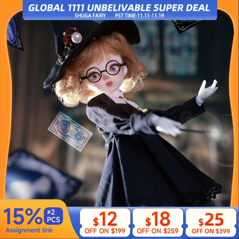 

Shuga Fairy Muu Doll 1/6 BJD для девочек и мальчиков YOSD Ball Jointed Doll резиновые игрушки для детей Аниме фигурки Lillycat Чиби Лана