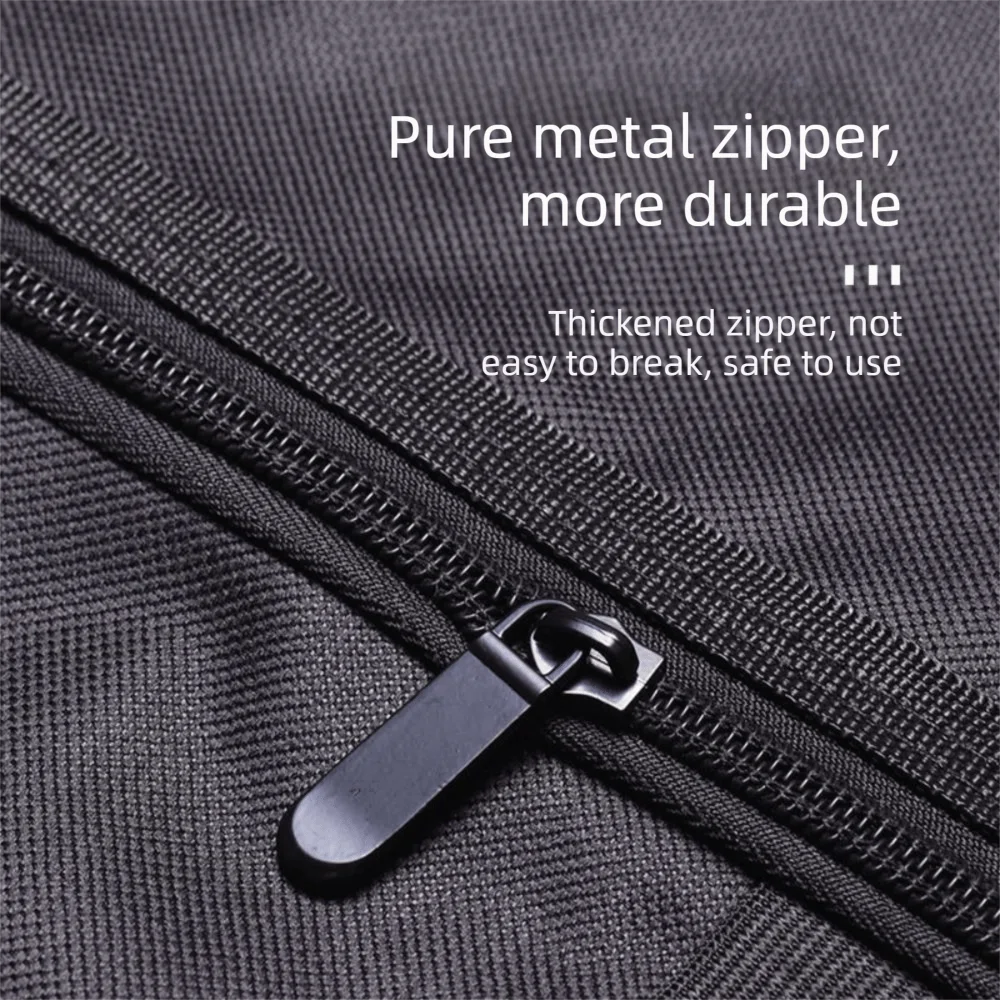 

Heavy Duty Canvas Tool Bag Canvas Material Oxford Cloth Multi-Purpose Tool Pouch Reel Type Zipped Compartments Hardware Tool Kit