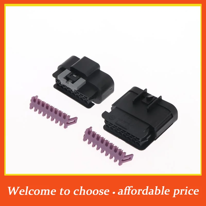

[]16 Pin Automotive Waterproof Connector Kit Auto Light Lamp Wire Harness Plug 15326863 15326868 For GT 150 Series