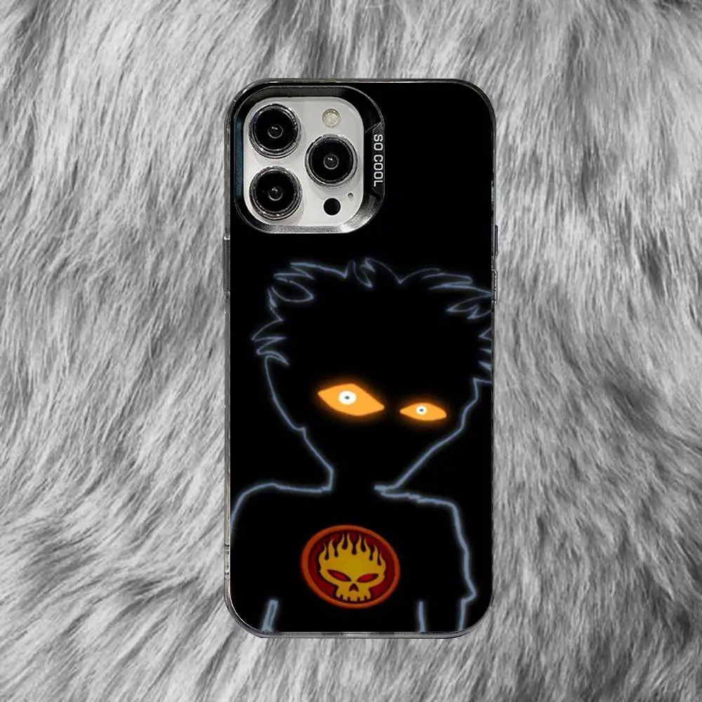 The O-Offspring Smash لهاتف iPhone 17,16,15,14,13,12,11,X,8,7,Pro,Max,Plus,SE4,Air,Mini غلاف صلب متين غير لامع