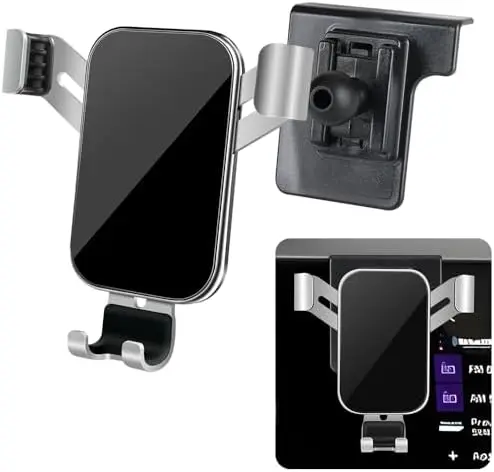 

Car Phone Holder for Kia Telluride (2023-2026) – Universal Mount with Charging & Navigation Stand