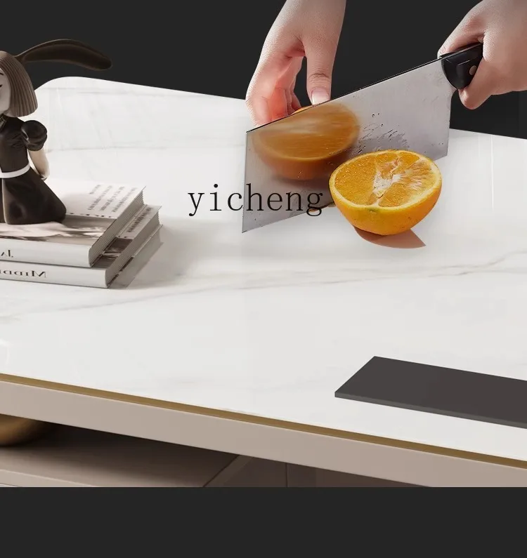 

LX Slate Desk Light Luxury Modern Study Home Computer Desk Designer Advanced Sense