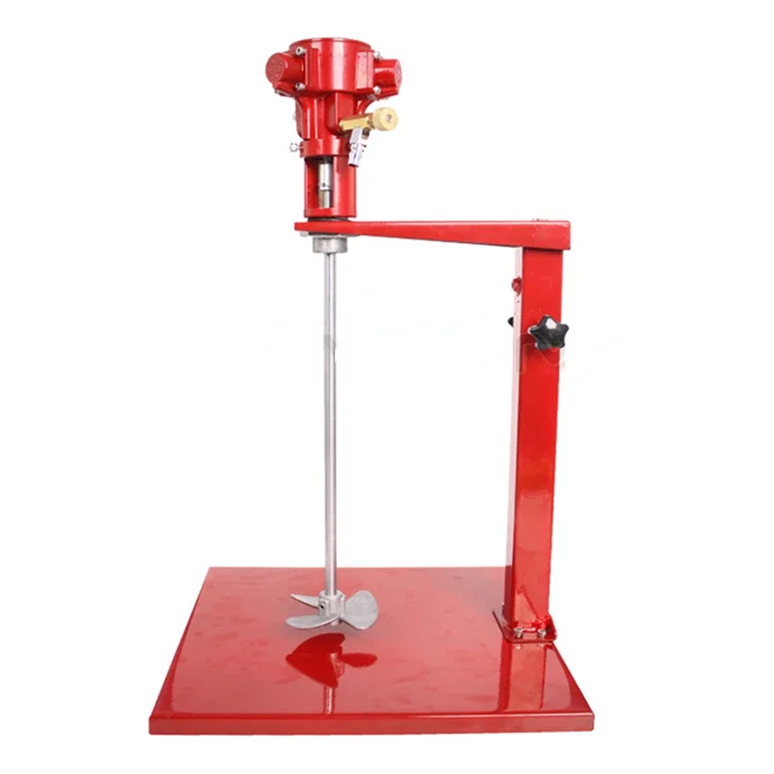 Pneumatic Paint Mixer Stirrer Air Powered Liquid Mixer Agitator Lifting Hand-Held Coating Mixing Machine