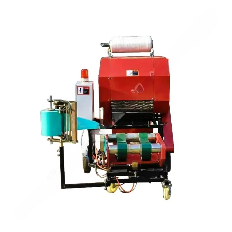 Silage packing machine Automatic hay packing machine Silage baler
