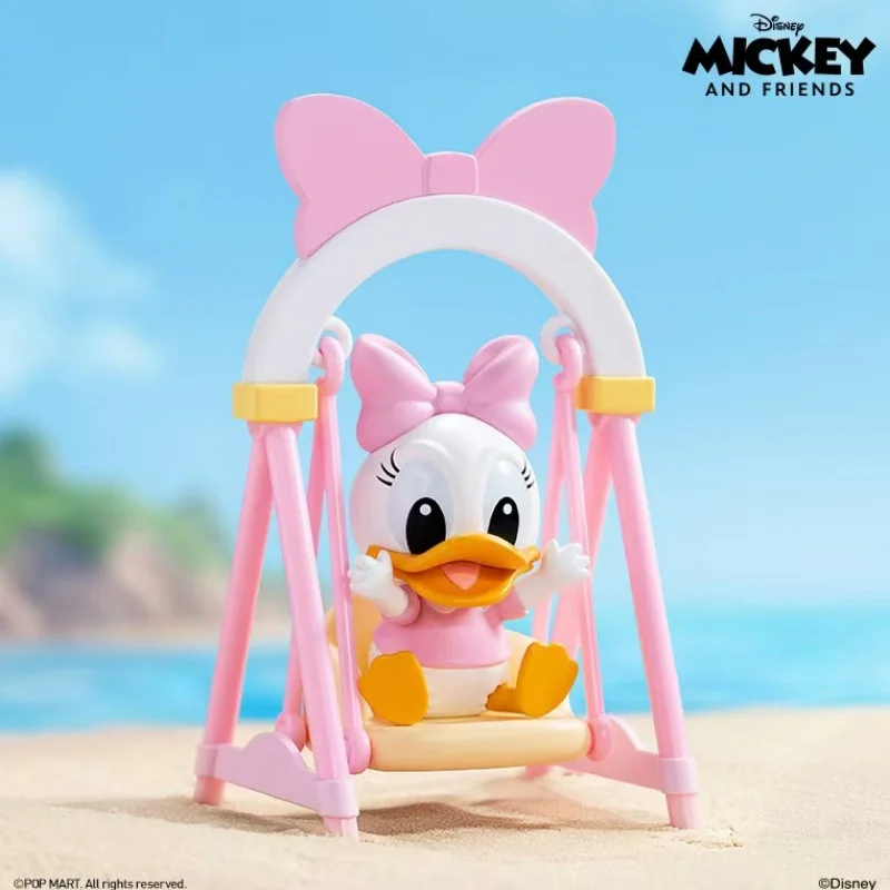 Disney Swing Series Chip And Dale Mickey Minnie Cute Kawaii Anime Figures Christmas Collectible Model Children\'s Toy Gifts