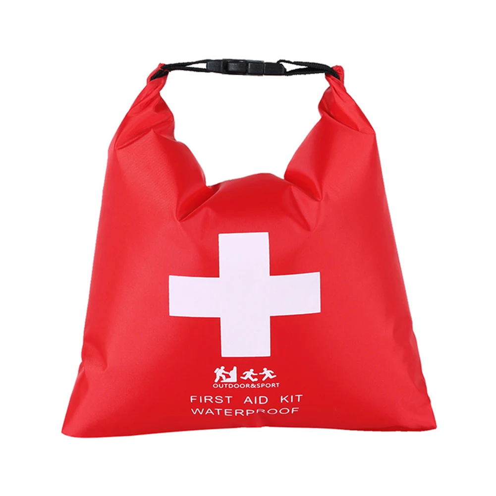 1.2L Emergency Kits Storage Bag Elastic Outdoor Pouch Portable Emergency Supplies Pouches for Climbing Trekking