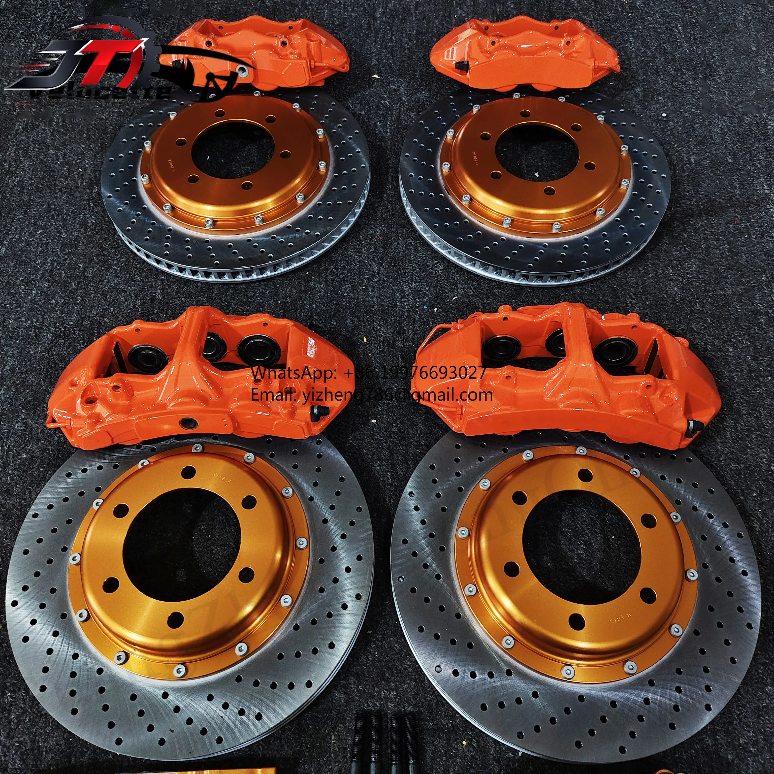 New style Racing Brake Caliper Kit Parts GT6 6-Pot 355-405mm Brake Discs OE/VIN Number for Subaru Forester 2014 for Mercedes E C