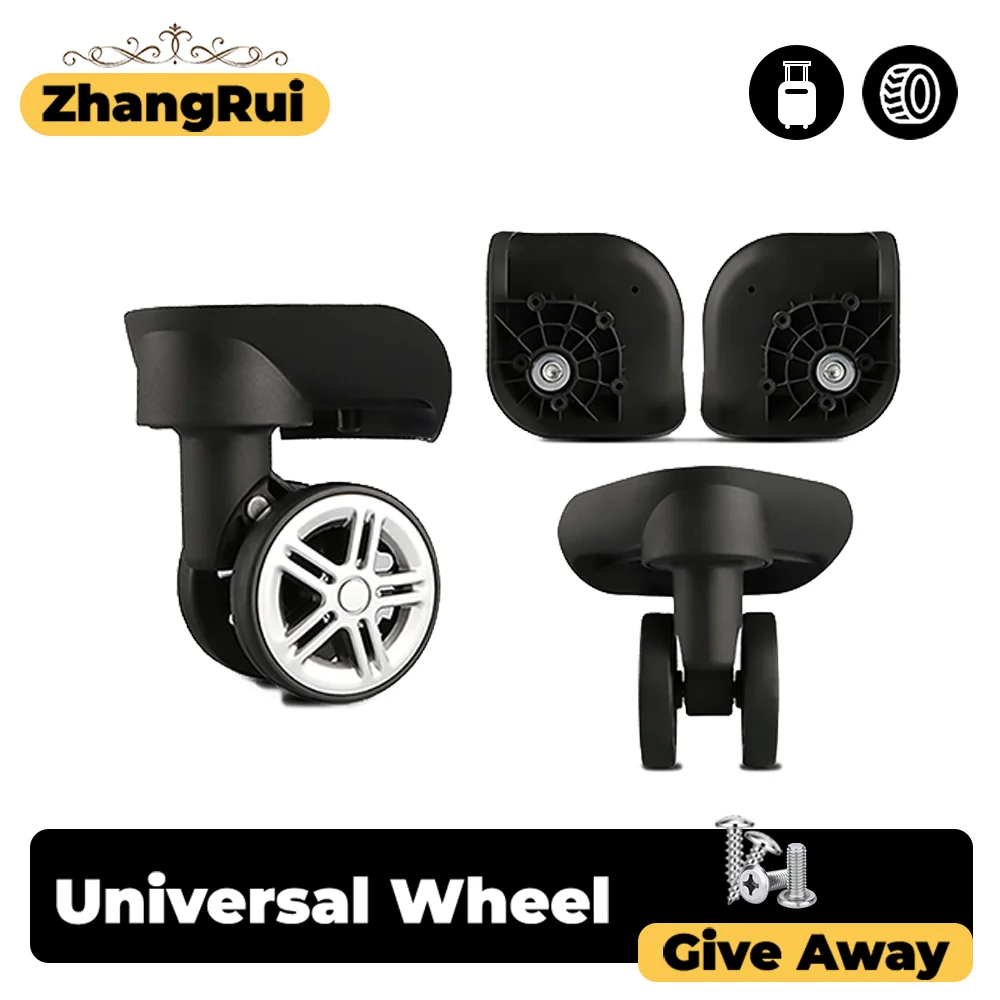 Universal Wheels Full Mount Hardware Fit Cabin Check Luggage Airport Road Trip Family Vacation Student Daily Fix Kit