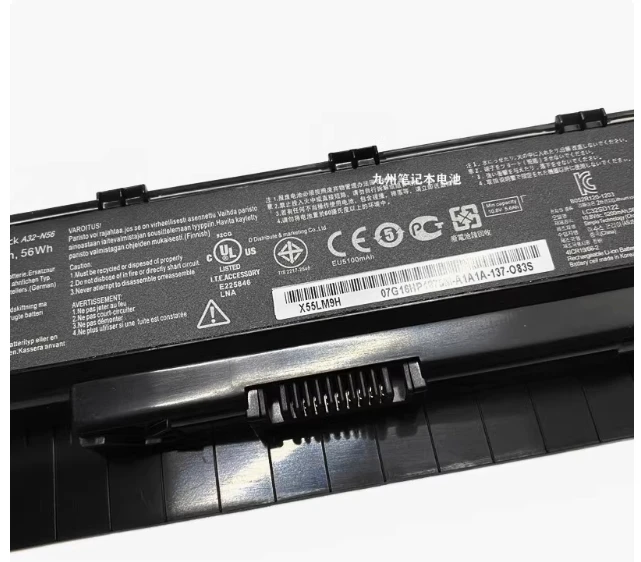 Suitable for Asus N46V N56Vz N76Vm N56D N56Dp F45 A32-N56 Notebook Battery