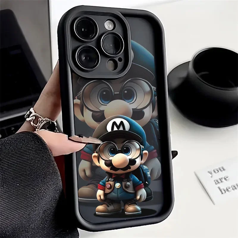 Чехол Cartoon Mario для OPPO Reno 13 Pro 13f 11 12 A3X A58 A78 A54 A74 A94 A95 Find X8 A5 F29 5G силиконовый противоударный Фото №2