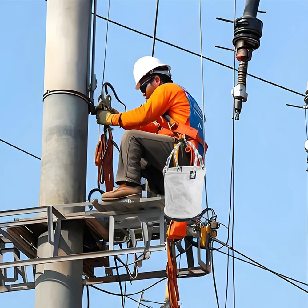 

A84E-Cylindrical Electric Tool Bag High-Altitude Maintenance Bag For Maintenance Work Bucket With A Load Capacity Of 50 Kg