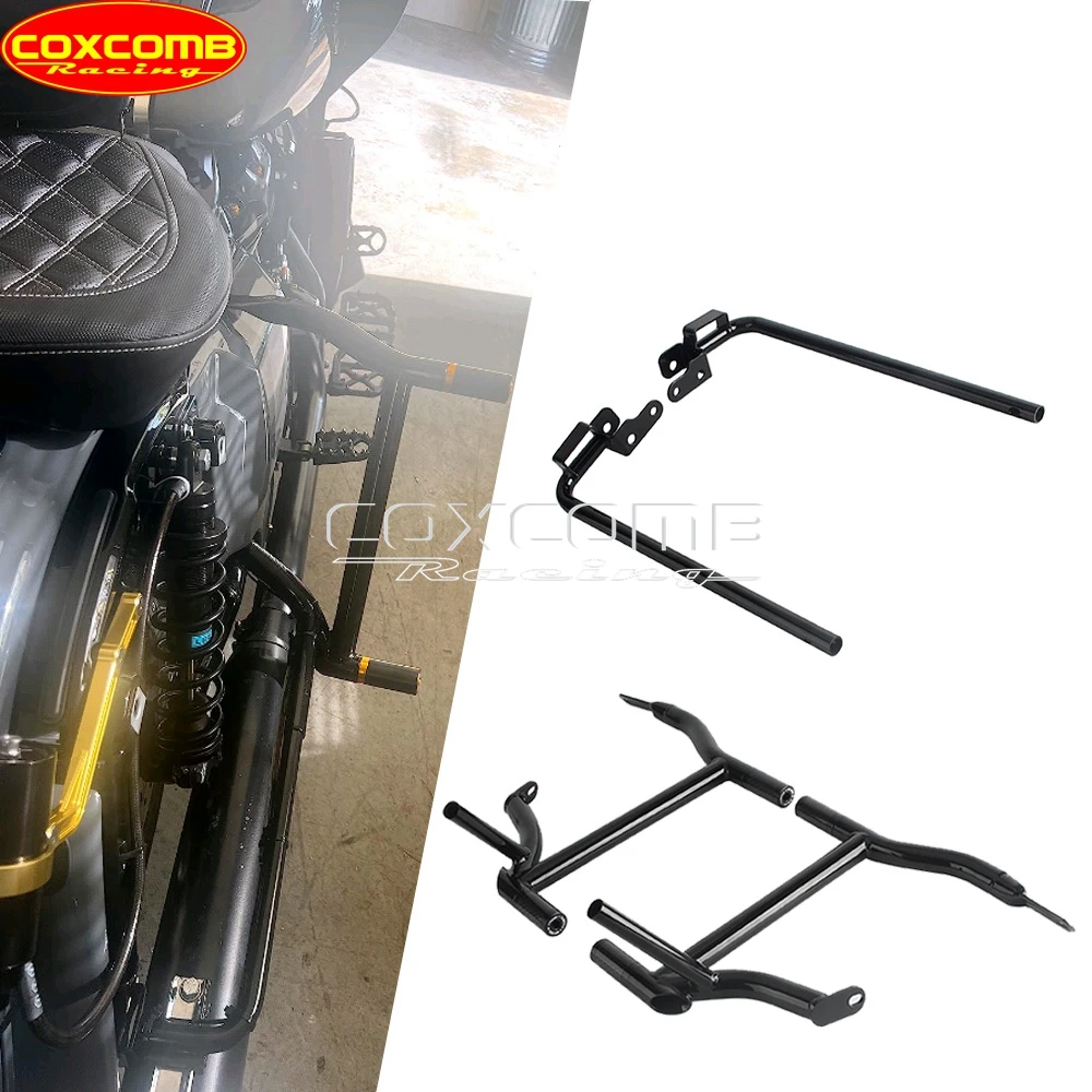 Motorcycle Saddlebags Highway Crash Bar Frame Protector Bumper For Harley Touring Ultra Limited FLHTK Low FLHTKL FLHTKSE FLHTKSE