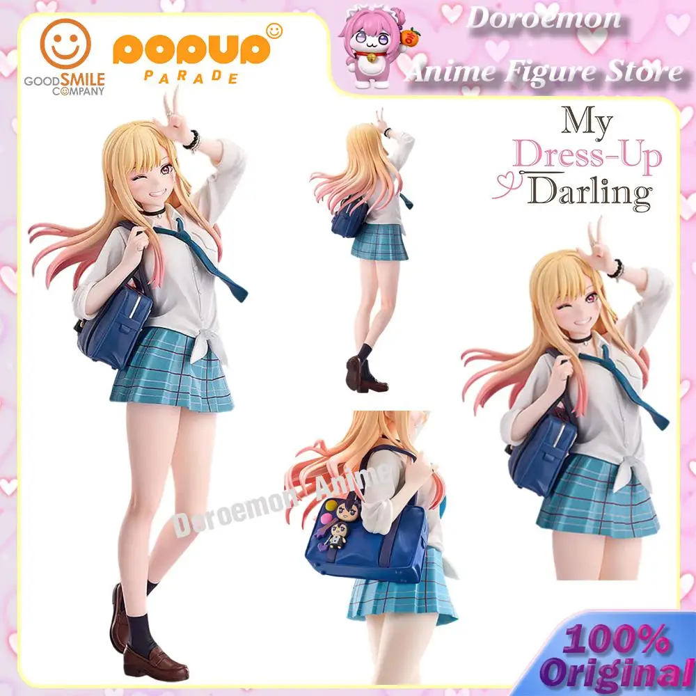 

In Stock Original Good Smile Gsc Pop Up Parade My Dress-Up Darling Marin Kitagawa School Uniform 18Cm Anine Cute Girlfirend Figu