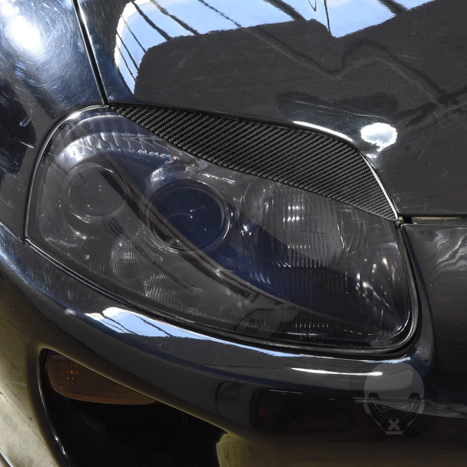 

Передняя передняя фара для Toyota Supra 1993 1994 1995 1996 1997 1998 из настоящего углеродного волокна
