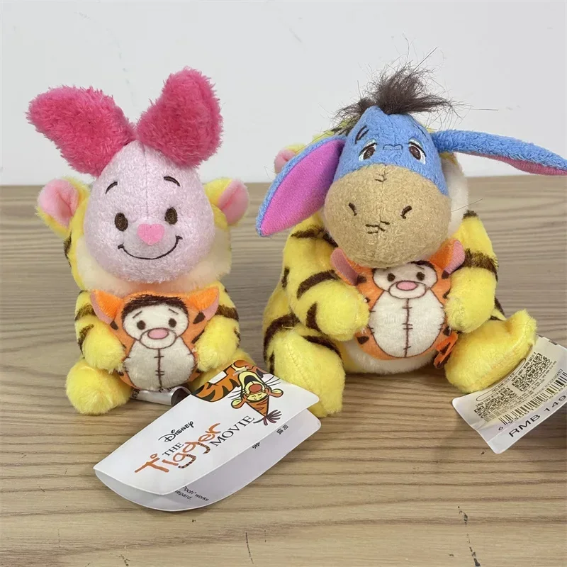 Disney Winnie The Pooh Tigger  Eeyore Plush Cartoon Bear Cute Soft Plush Action Model Toy Children's Brithday Christmas Gifts