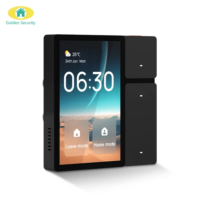 

Tuya 3.5 Inch Touch Screen WIFI IR Blaster Smart Wall Switch Panel Offering Various Customization Options Smart Wall Switch