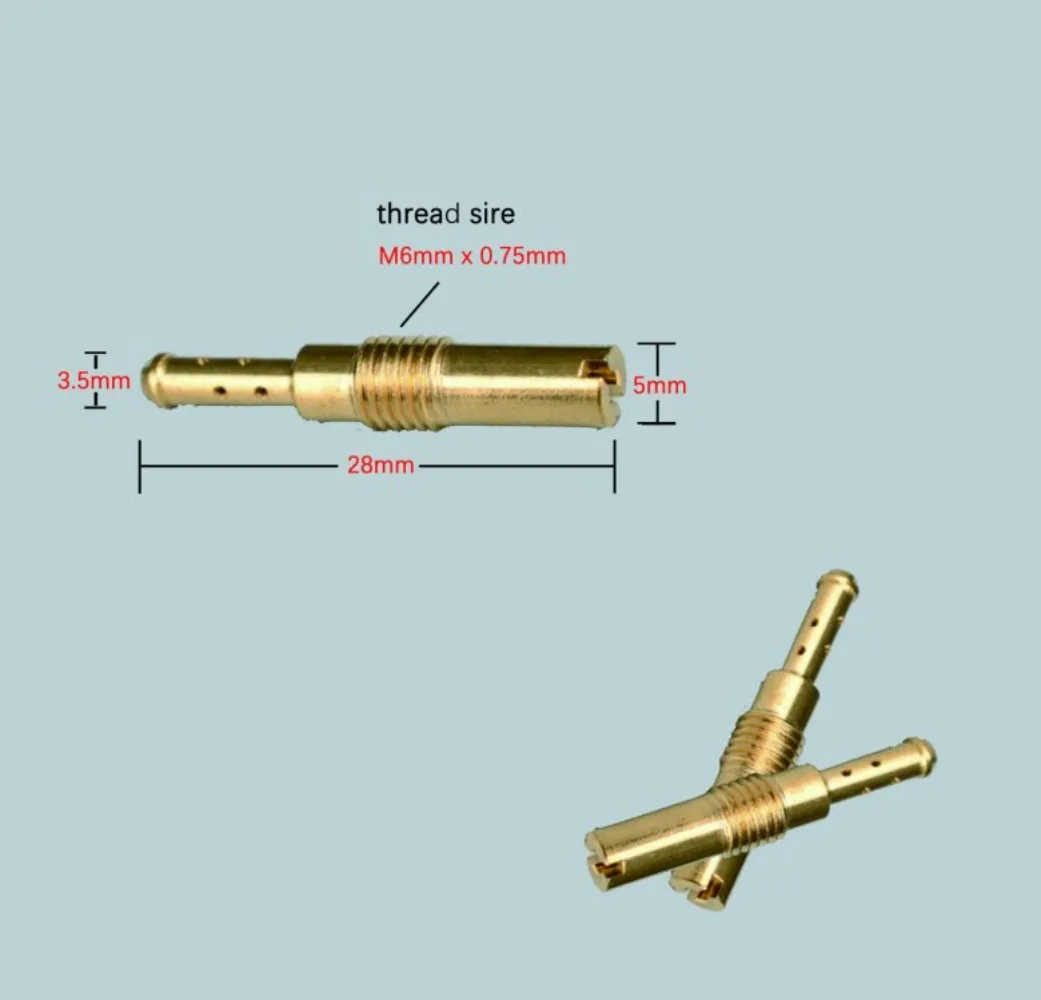 3pcs=1set for CG125/150/250 PZ26/27/30 Carburetor Repair Kit Universal Main and Auxiliary Injector Foam Tube Three-piece Set