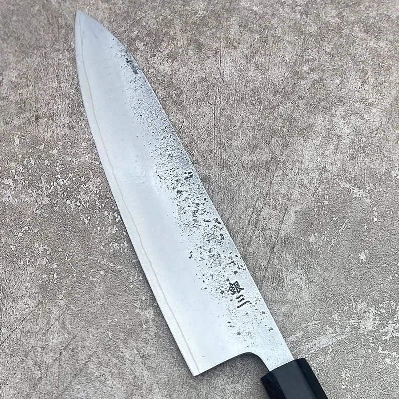 8.3 Inch Gyuto Knife Japanese Stainless Silver Steel No. 3 Kitchen Knife Cleaver Meat Slicing Vegetable Fish Western Chef Knives