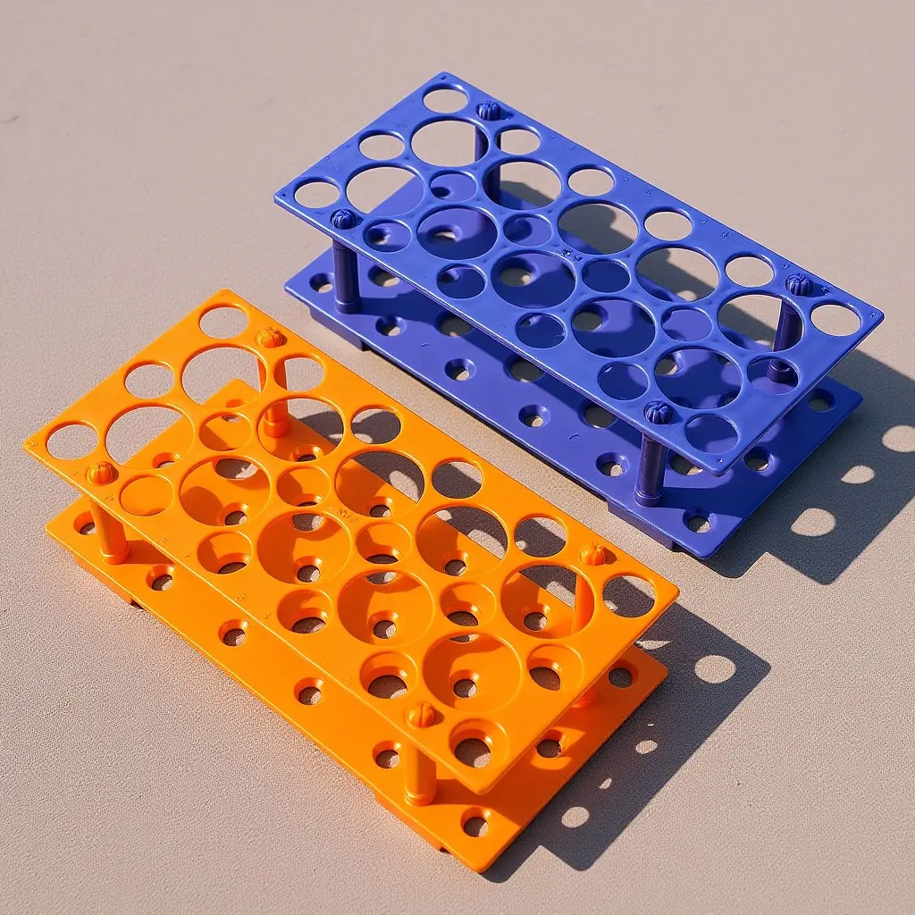 2Pcs High Quality Plastic Test Tube Organizer Racks Stable Base Centrifuge Tube Stand for 15Ml 50Ml Tubes Lab Supplies Equipment