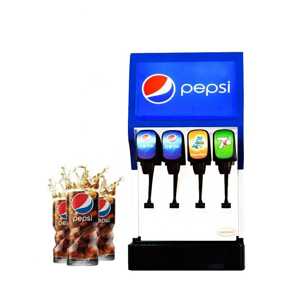 Commercial post mix soda fountain beverage drink machine dispenser