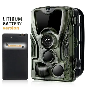 Outdoor 1080P hunting camera 5000MAh lithium battery night vision observation camera farm Orchard home security camera