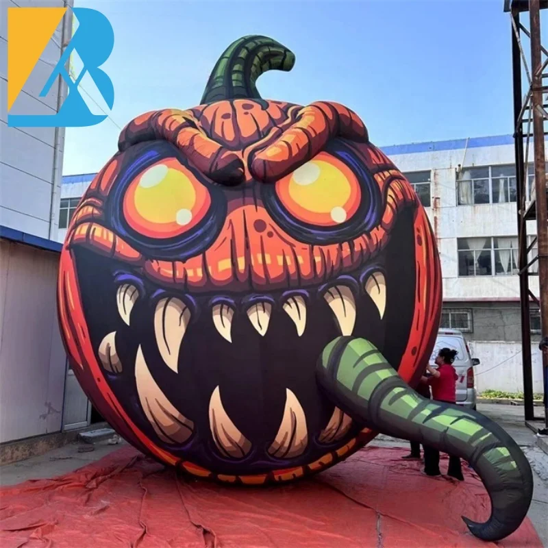 Monstro De Abóbora Inflável Gigante Para Decorações De Halloween, Exibir Brinquedos, Alta Qualidade