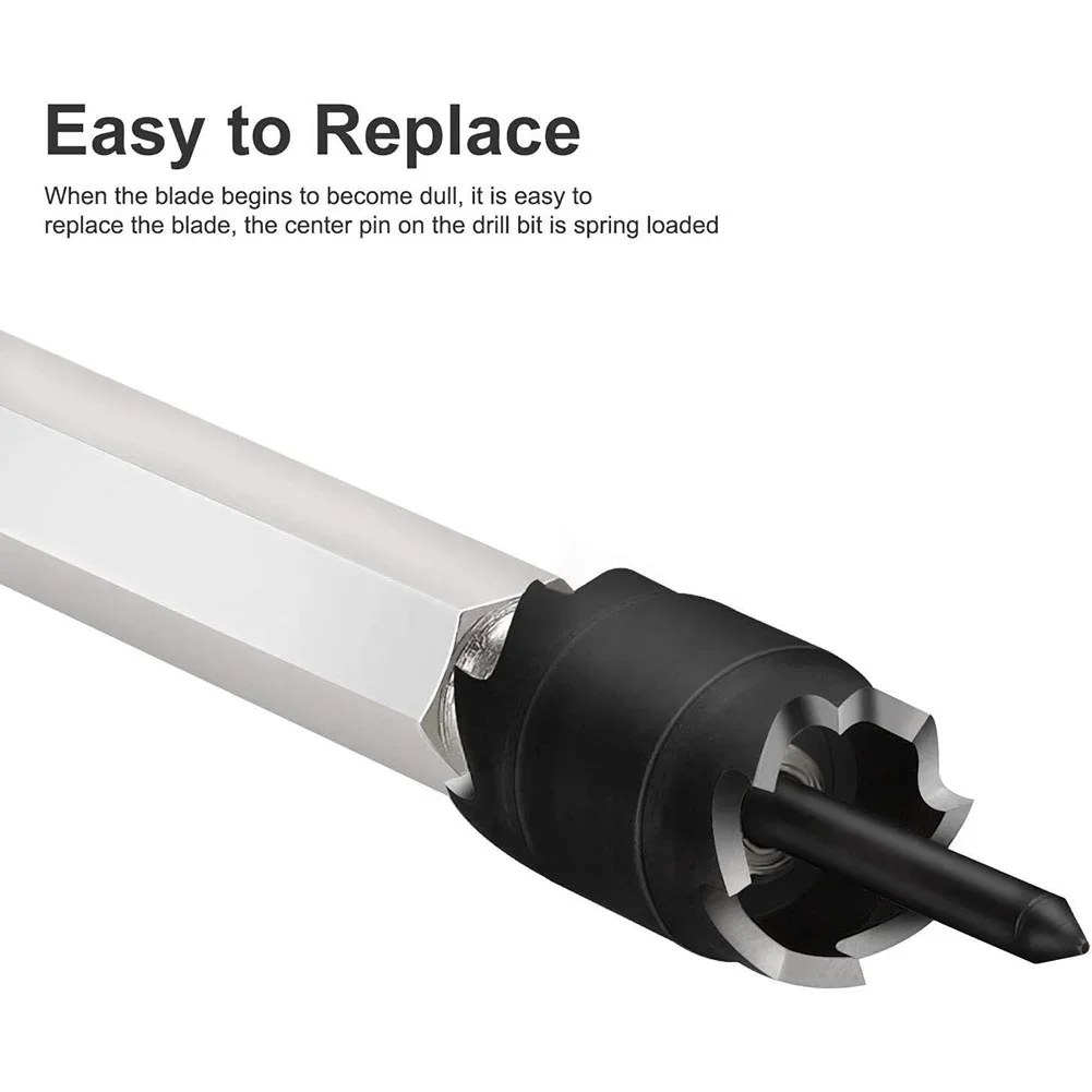 

Spot Weld Cutter Kit 9PCS with Double Sided High-Speed Steel Blades for Enhanced Cutting Efficiency on Metal Panels