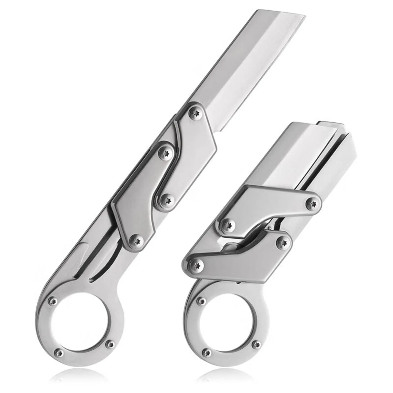 متعددة الوظائف الفولاذ المقاوم للصدأ الفن سكين للفرد المحمولة اليدوية نحت الحرف لوازم الصيد في الهواء الطلق أداة الطوارئ